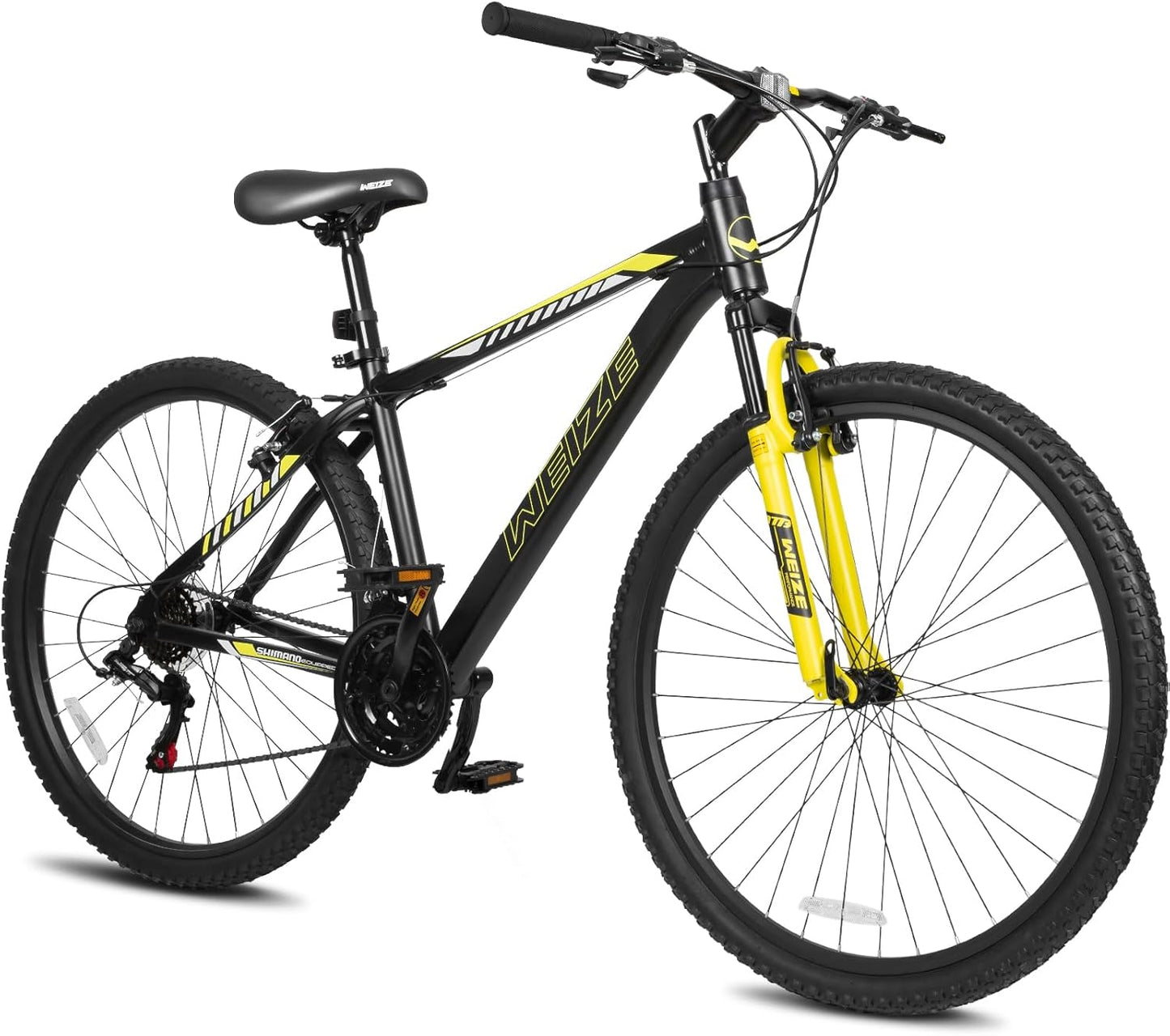 WEIZE Hardtail Mountain Bike with 29 Inch Wheels for All Terrain