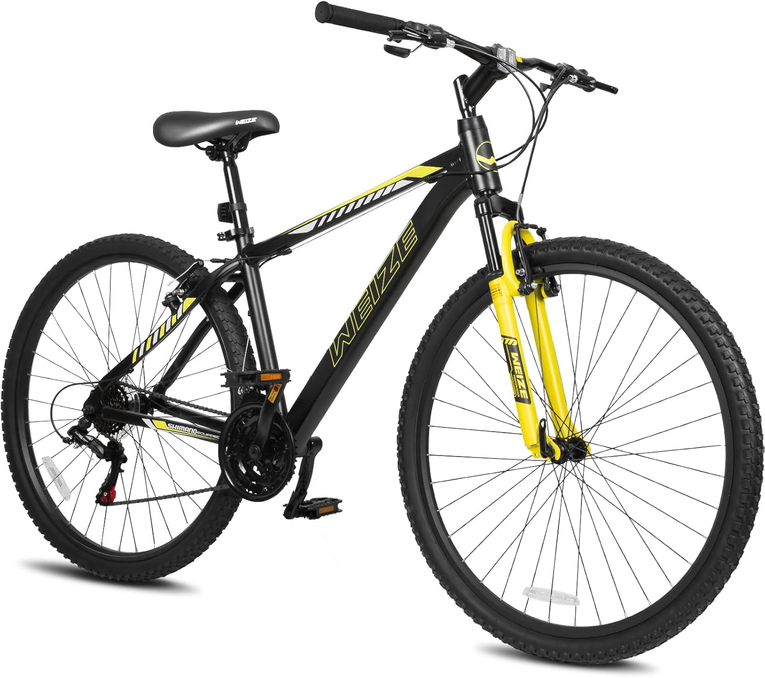 WEIZE Hardtail Mountain Bike with 29 Inch Wheels for All Terrain