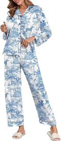 Brosloth Women's Silk Satin Pajamas Two Piece Set - Elegant Loungewear