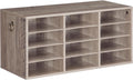 Countertop Mail Sorter Organizer - 12-Compartment Desktop Mailbox