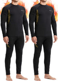 Thermal Underwear for Men Long Johns Set - Warm Fleece Base Layer yet