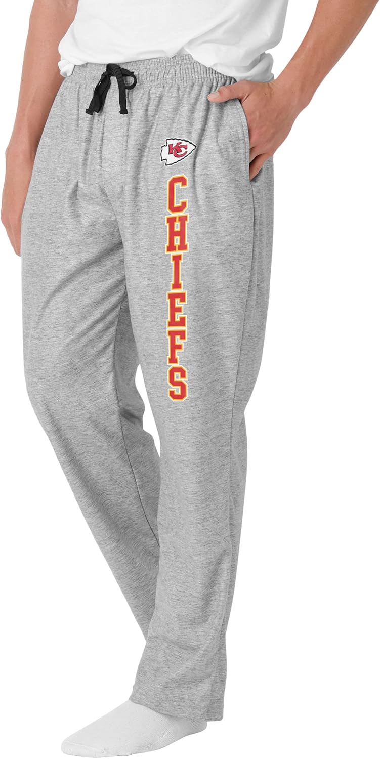 FOCO Men's NFL Team Logo Athletic Gray Lounge Pants Review
