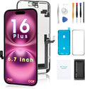 Screen Replacement for iPhone 16 Plus 6.7ft - 3D Touch Full Repair Kit