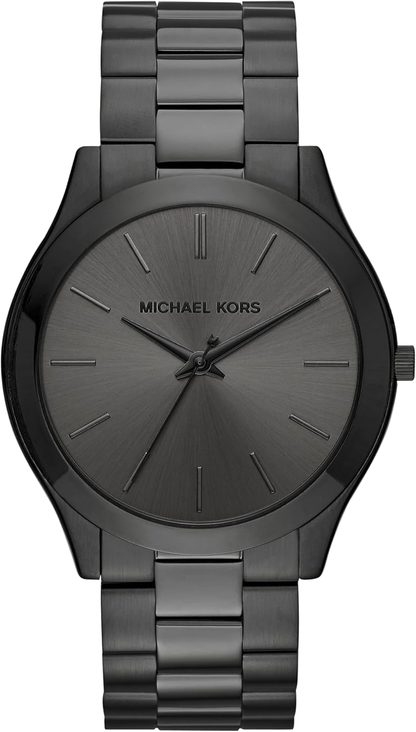 Michael Kors Men's Stainless Steel Watch - Sleek Oversized Style