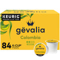 Gevalia Colombia K-Cup Coffee Pods, 84 ct Box - Keto Friendly Medium