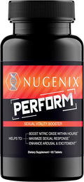 Nugenix Perform Nitric Oxide and Vitality Booster - 63ct