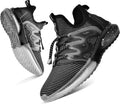 Boy's Mesh Slip On Running Sneakers for Wider Feet - Lightweight