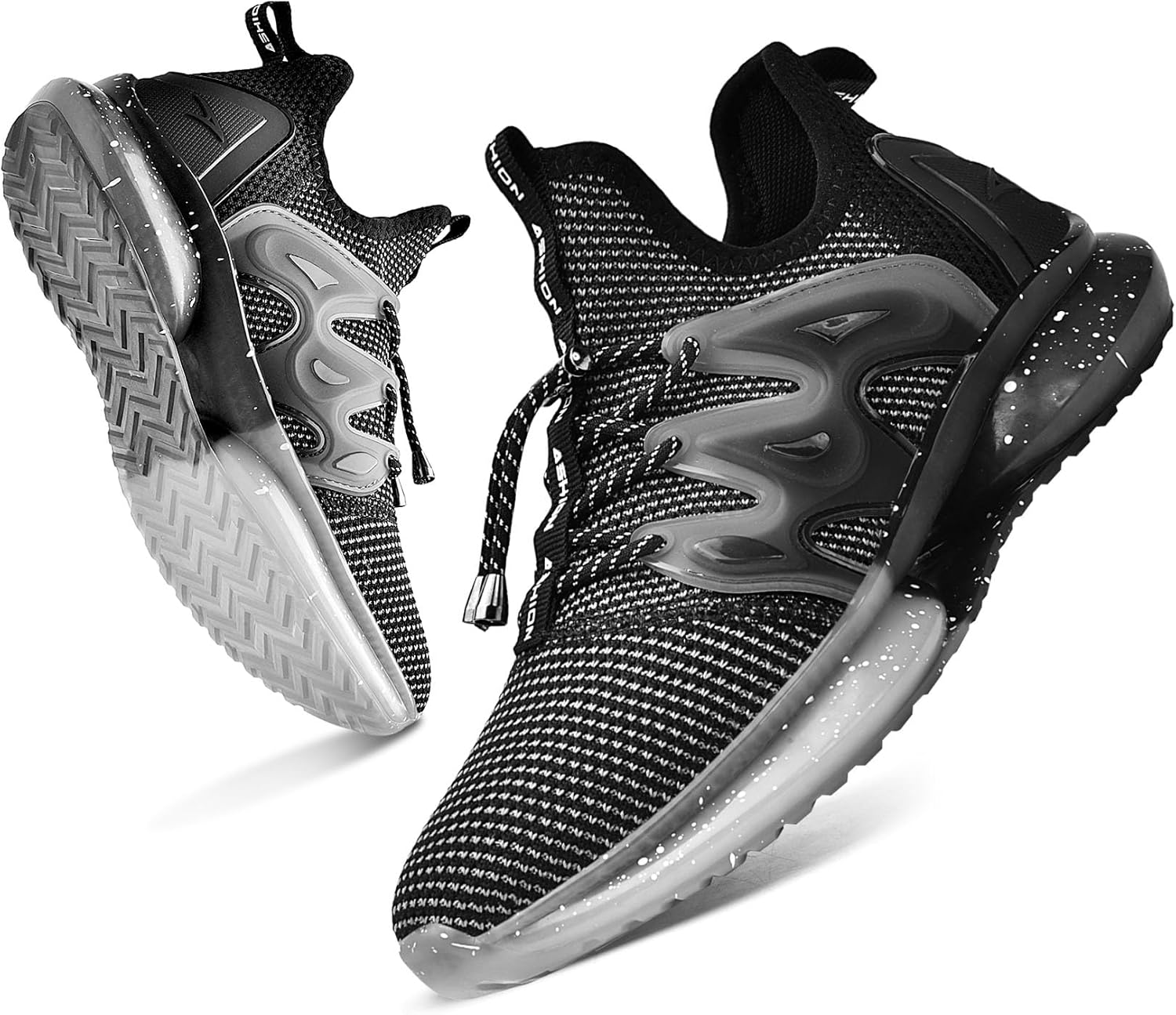 WETIKE Boy's Lightweight Running Sneakers for Active Kids