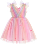 Toddler Butterfly Dress Sparkle Sequins Tulle - Fairytale Party Dress