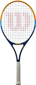 Wilson Profile 25 Junior Tennis Racket, Navy/Orange - Youth