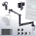 M05 pro Boom Arm 360 Rotatable Microphone Stand - Stable Desk Mount