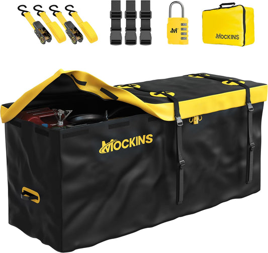 Mockins 20 CuFt Waterproof Cargo Bag for Hitch Carrier Storage