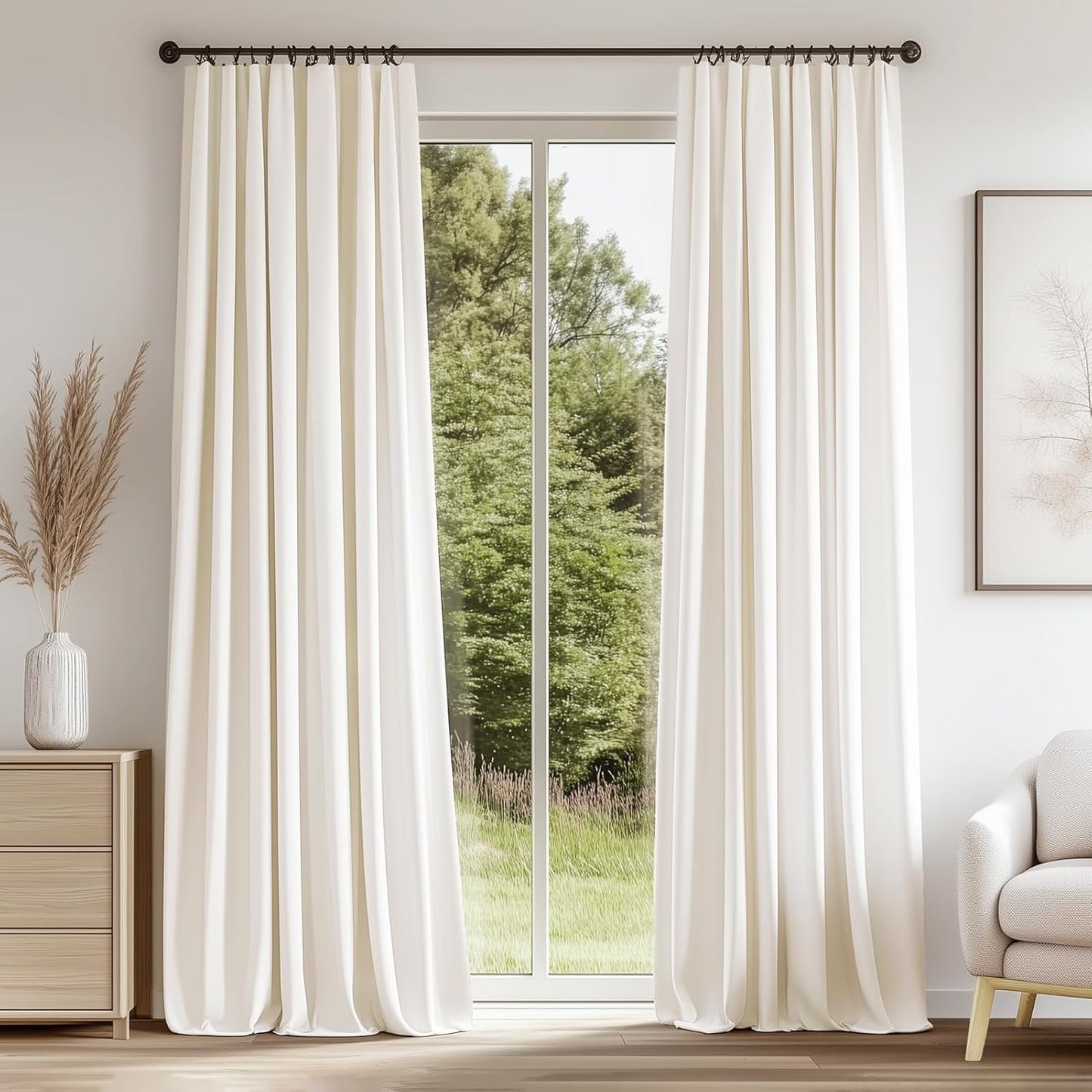 Luxurious Velvet Blackout Curtains for Modern Home Decor
