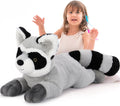 Giant Raccoon Plush Stuffed Animal 30 in - Oversized Huggable Friend