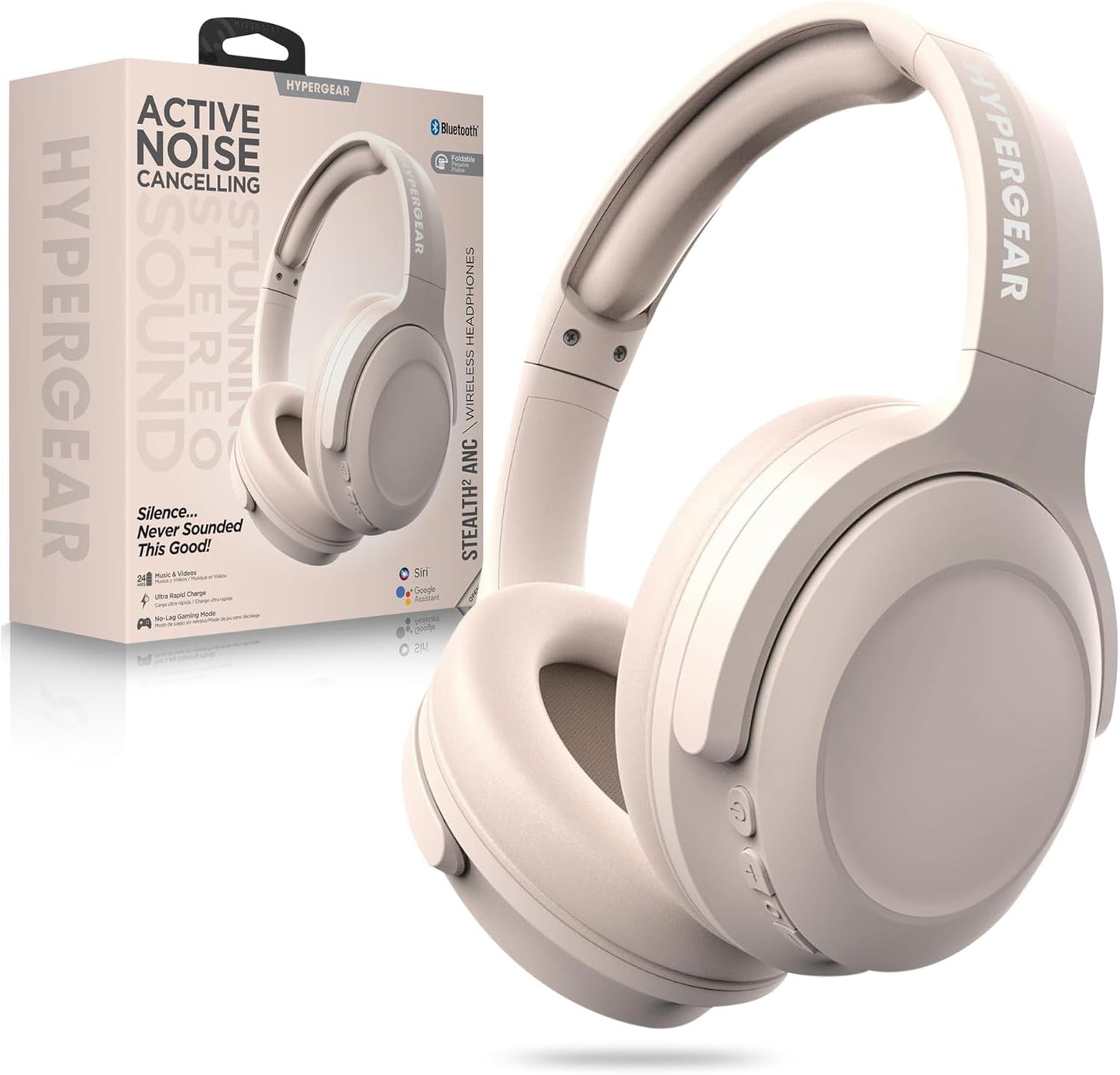 HyperGear Stealth2 Noise Cancelling Headphones