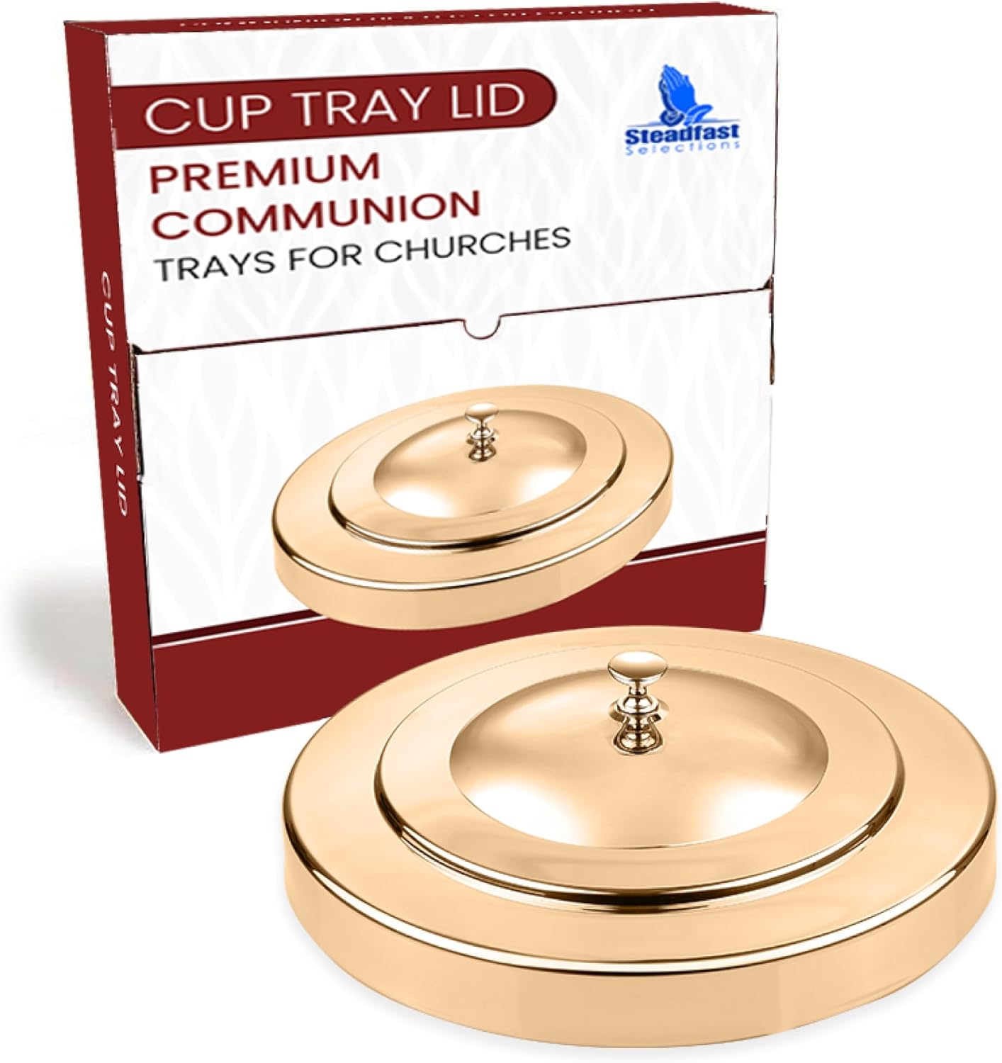 Premium Stainless Steel Communion Trays for Churches - 40 Cup