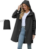 American Trends Packable Waterproof Rain Jacket for Women