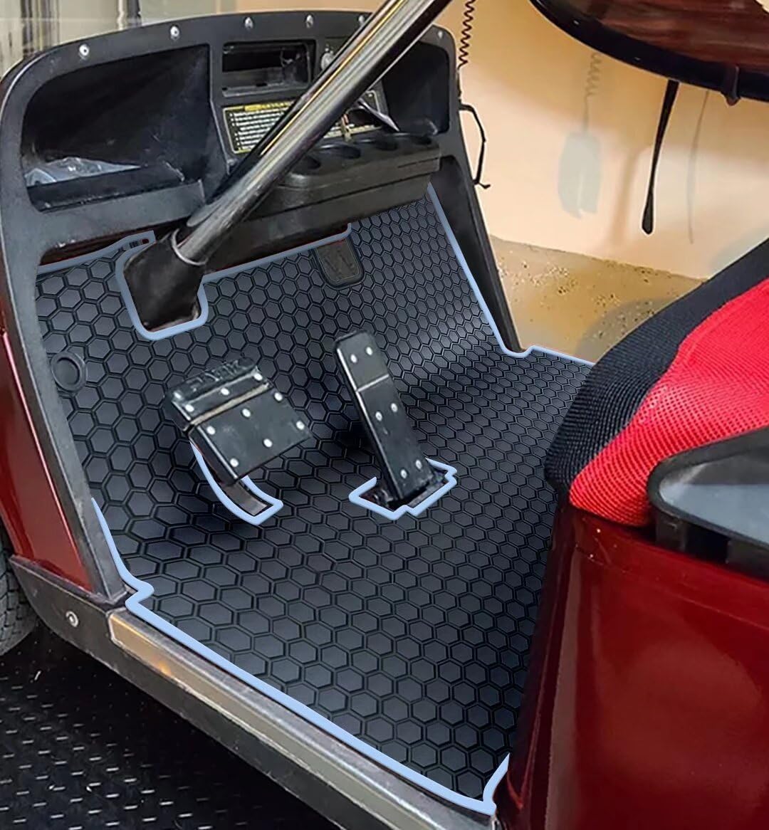 Custom Fit Golf Cart Floor Liner Mat for EZGO TXT and More