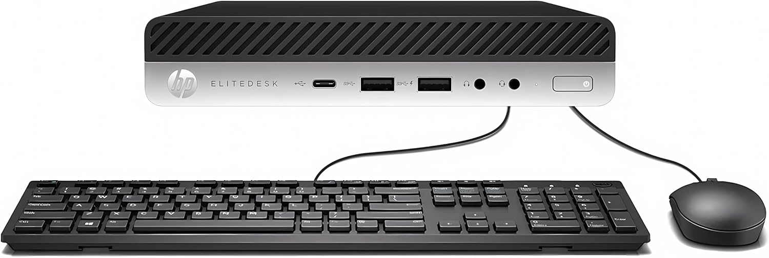HP EliteDesk 800 G3 Mini Desktop Computer with i5-6500T Processor