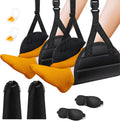 Airplane Foot Hammock Adjustable Under-Desk Foot Rest - Travel Comfort