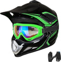 Kids Dirt Bike Helmet Youth Full Face DOT Motocross Helmet - Safe Fit