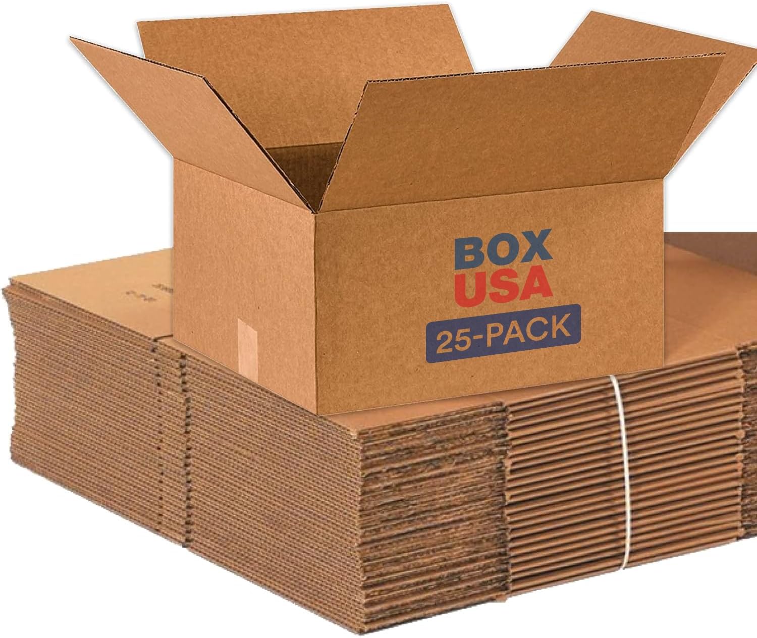 BOX USA Medium Shipping Boxes for Packing, Moving, and Storage
