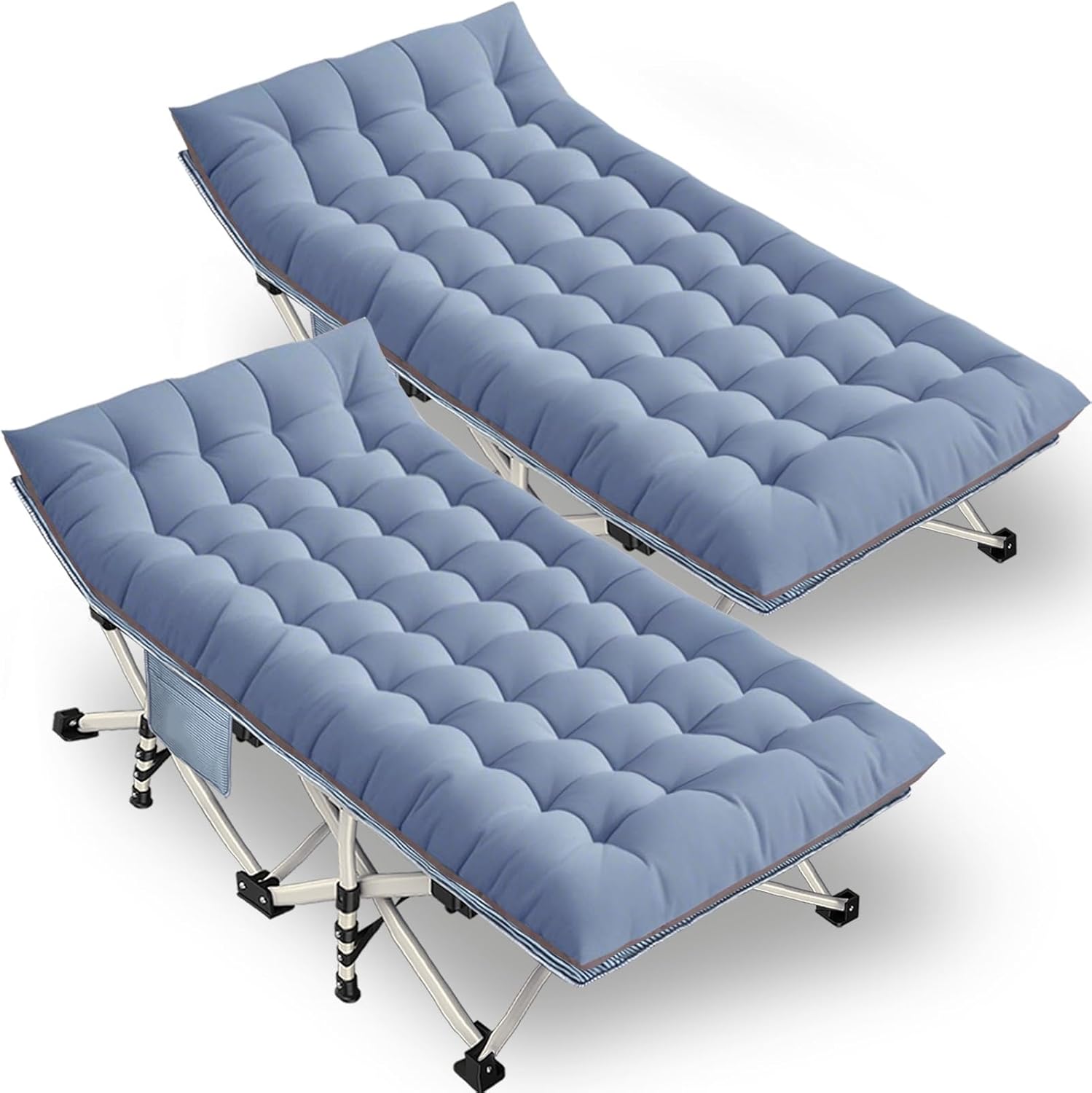 XXL Camping Cot for Adults - Extra Wide 79in Sleeping Cots