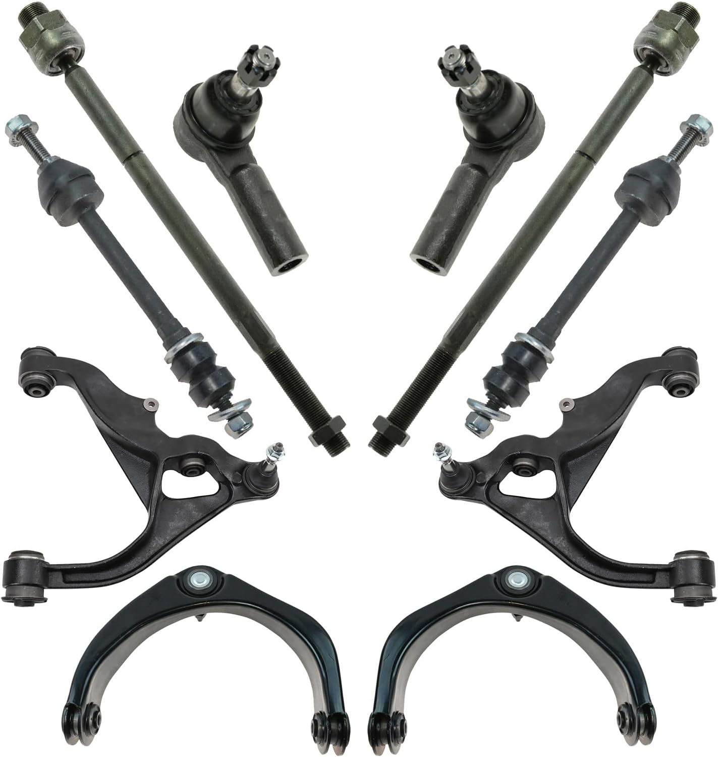 TRQ Front Steering & Suspension Kit for Dodge Ram 1500 2006-2008
