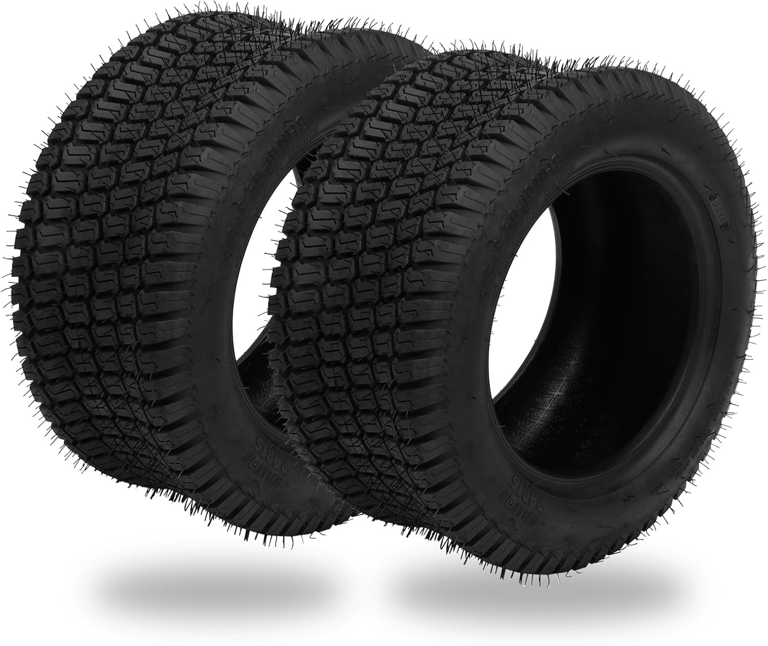 Set of 2 26x12 Turf Tires for Lawn Mower and Garden Tractors