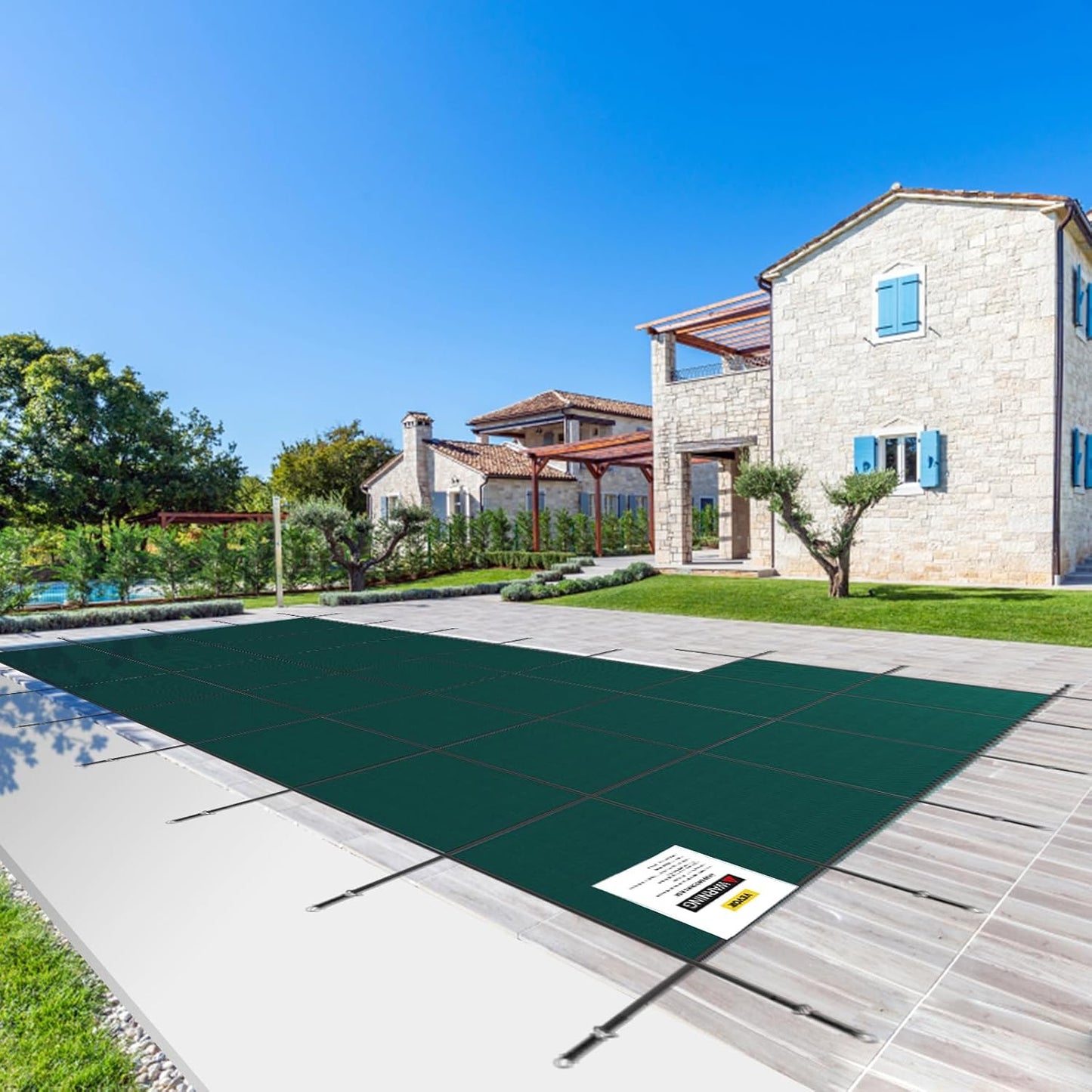 VEVOR Inground Pool Safety Cover for 16 x 32 Ft Pools
