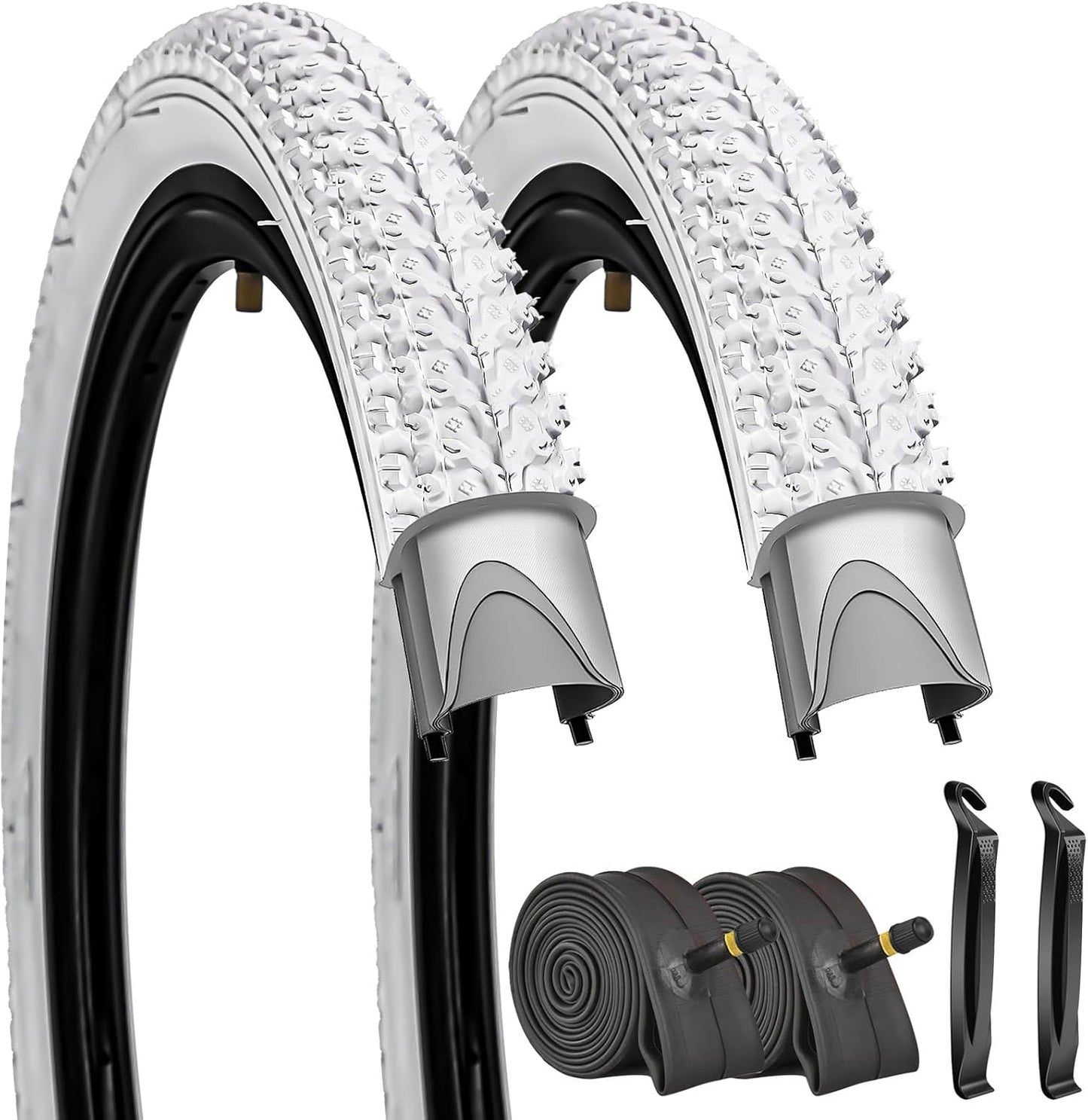 SIMEIQI 18x1.95 20x1.95 Inch Kids Bike Tires and Tubes Pack