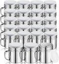 Stainless Steel Salt and Pepper Shakers 20 Pc - Durable Kitchen Set
