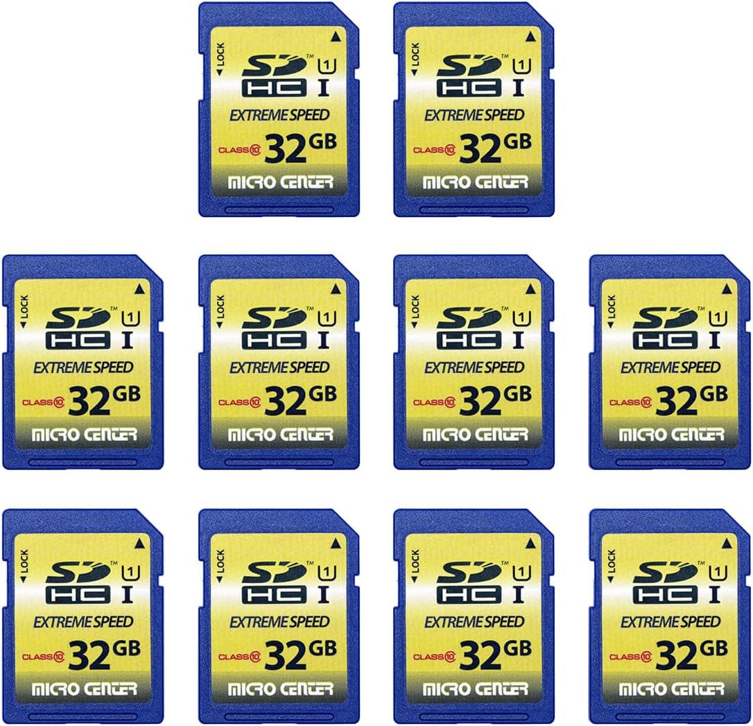 INLAND 32GB Class 10 SDHC Flash Memory Card for Trail Cameras