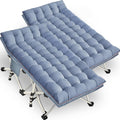 XXL 32 in Camping Cot 2 Pack - Extra Wide Folding Cots