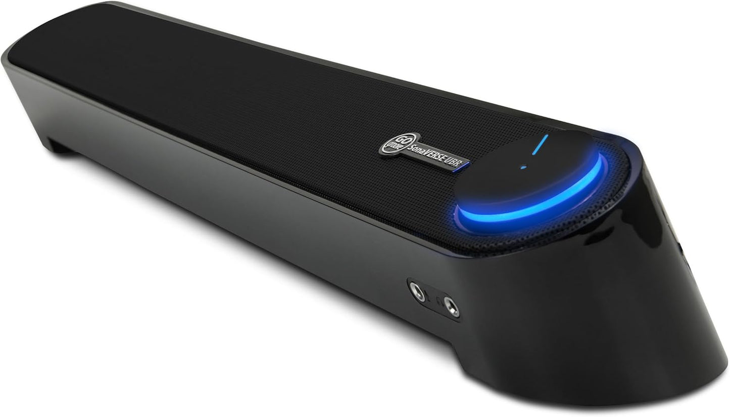 Compact USB-Powered Sound Bar - Enhanced PC Audio