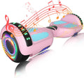 Scooter Bluetooth & Colorful LED Lights Self-Balancing - Fun, Easy