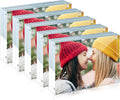 Acrylic Frame 4x6 5 Pack - Thick Double-Sided Magnetic Display