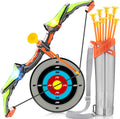 LED Light Up Bow and Arrow Set - Fun Outdoor Game for Kids!