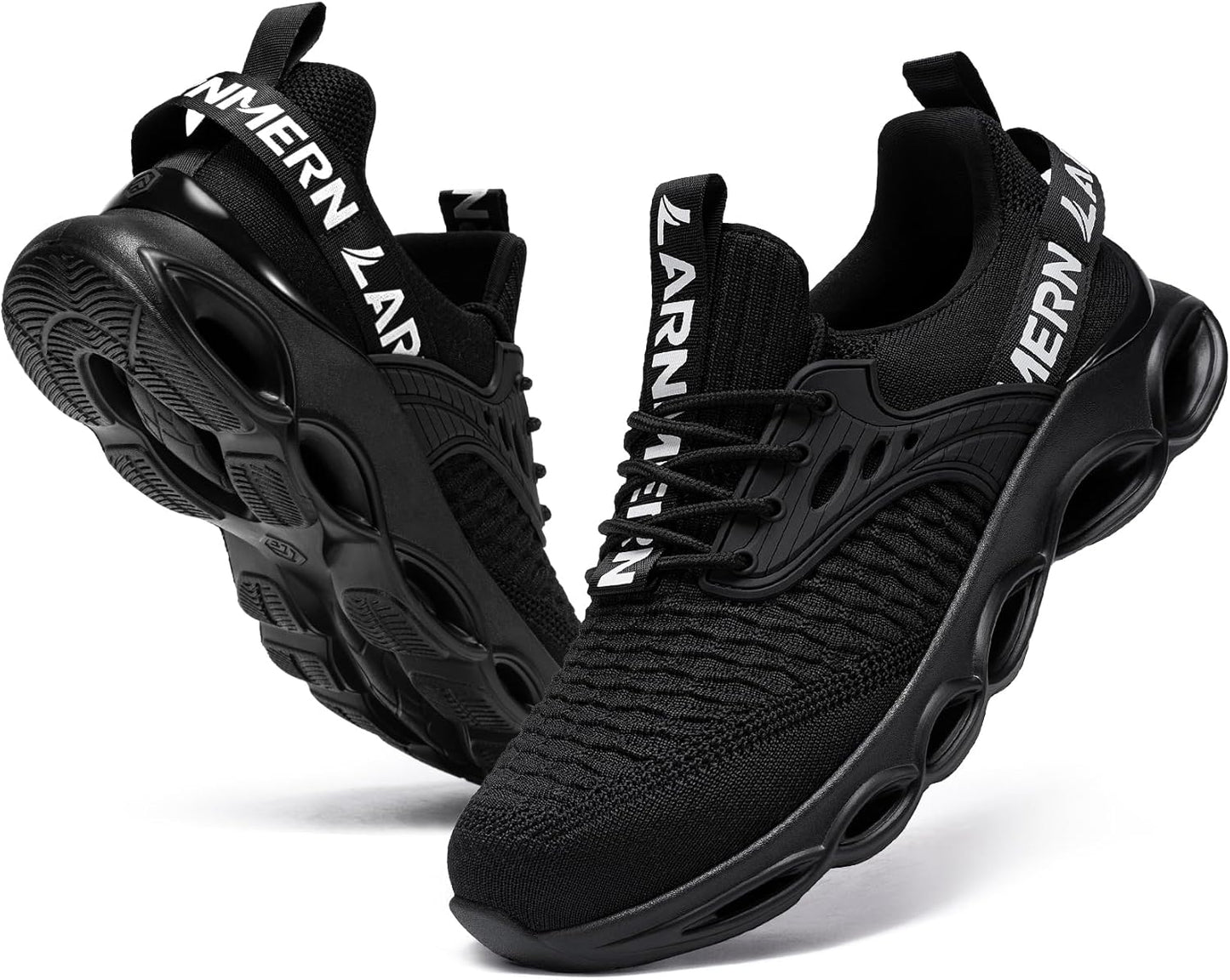 LARNMERN Steel Toe Shoes for Men Women Comfortable Safety Sneakers