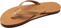 Women's Twisted Sister Single Layer Leather Narrow Strap Sandal