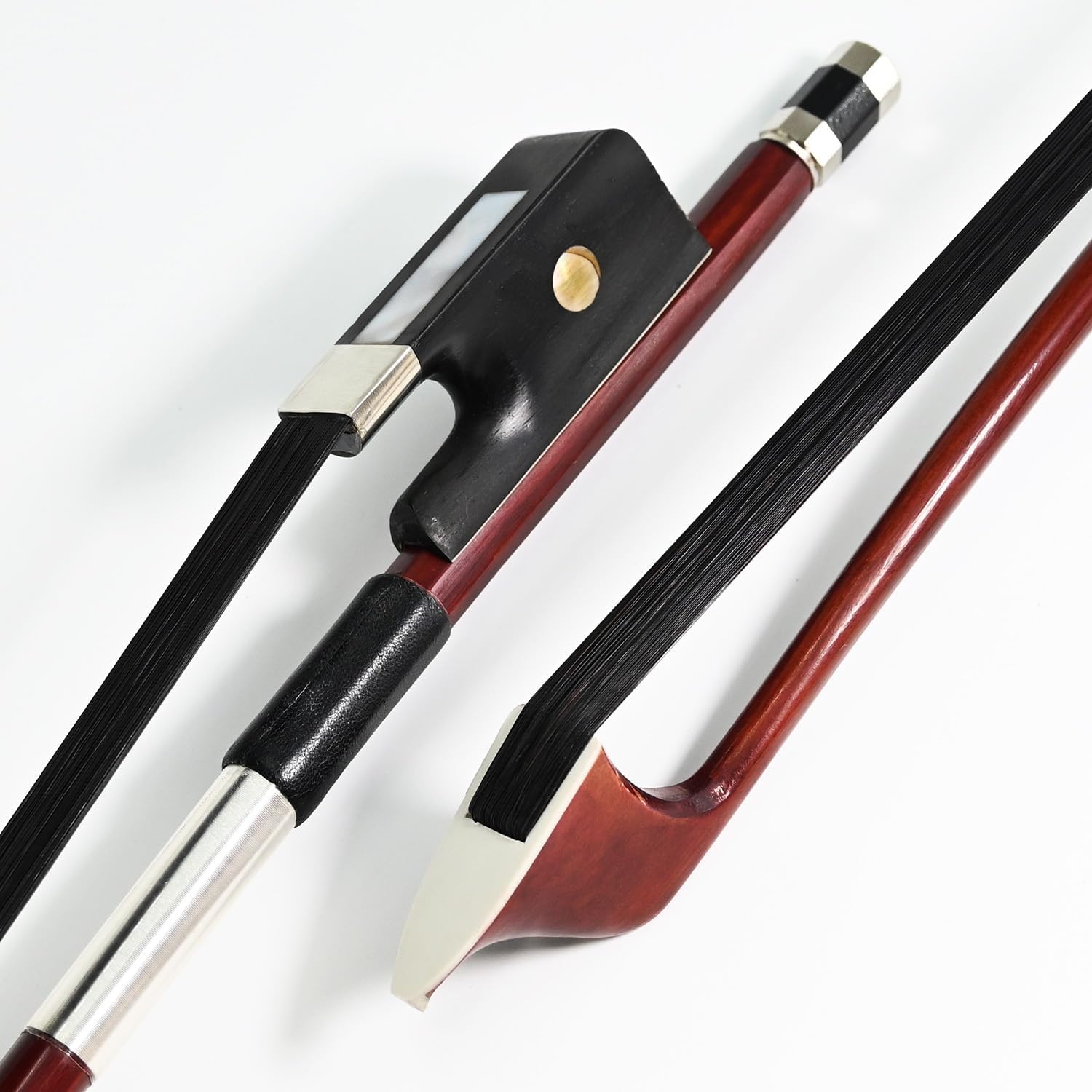 Brazilwood French Style Double Bass Bow for Powerful Sound