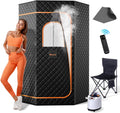 Portable Sauna Tent with 15 Heating Speeds for Personal Spa - Binecer