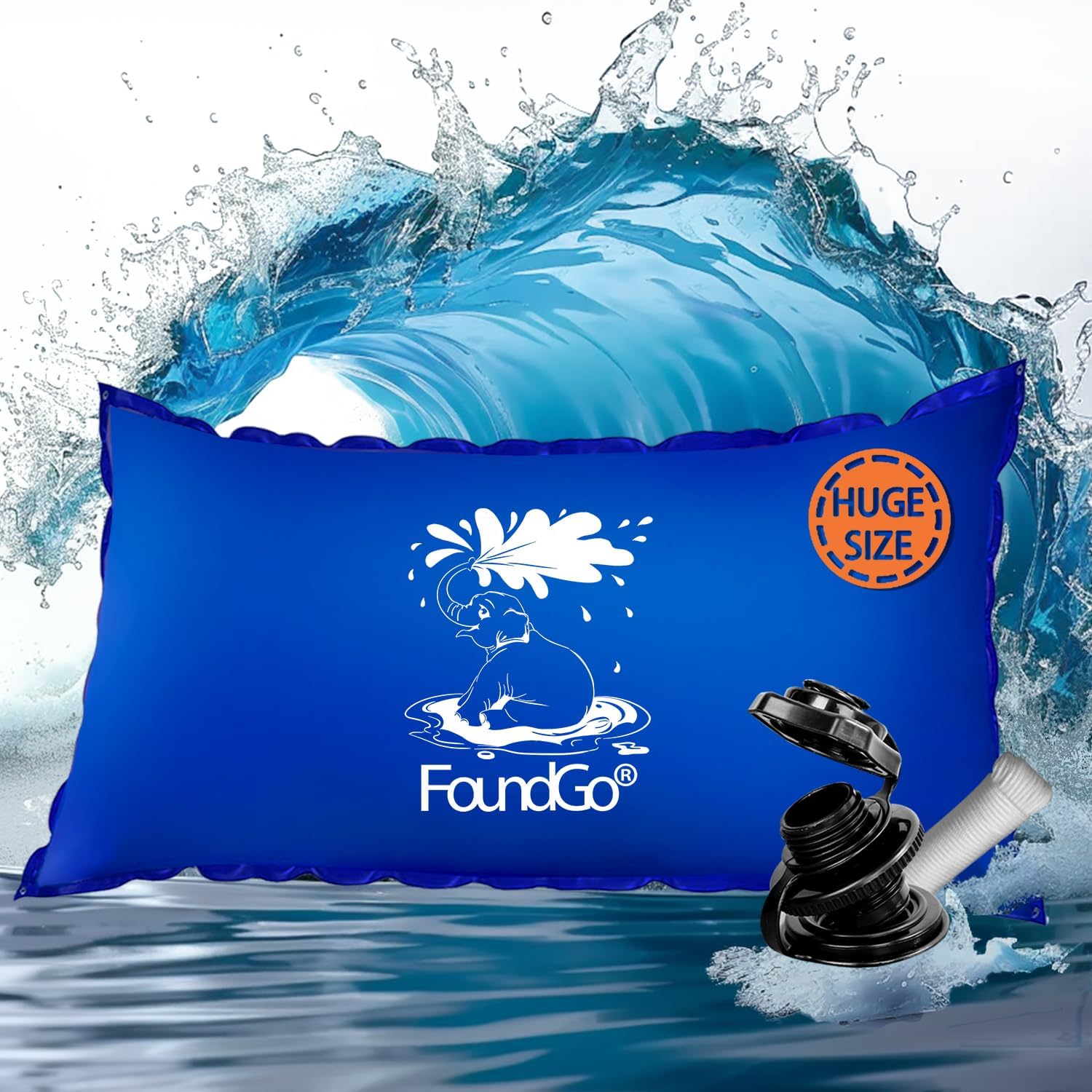 XXXL Giant Pool Air Pillow for Above Ground Pools - Cold-Resistant