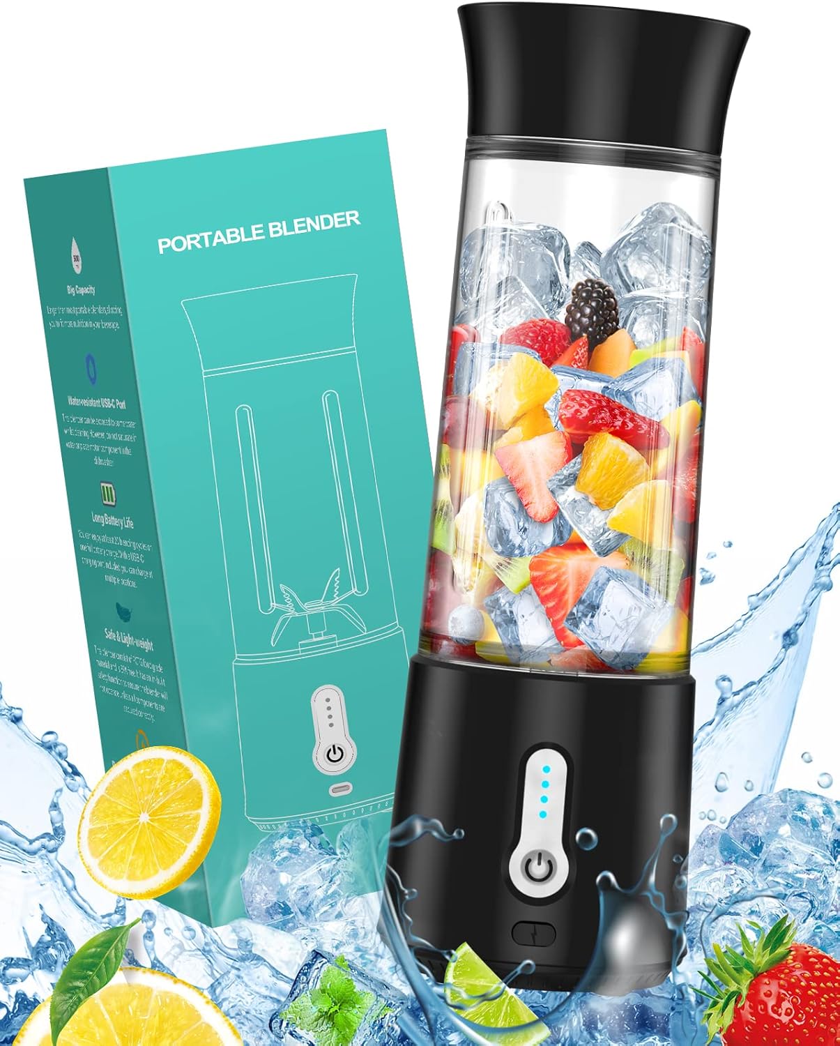 Cordless Portable Smoothie Blender - Blend Anywhere!