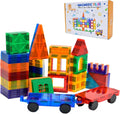CuteTiger Magnetic Tiles 100PCS - Creative STEM Building Set