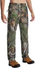 Camo Hunting Pants for Men - Water-Resistant Quiet Matte Performance