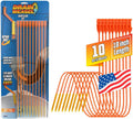 FlexiSnake Drain Weasel Sink Snake Hair Clog Remover - 18in Wands