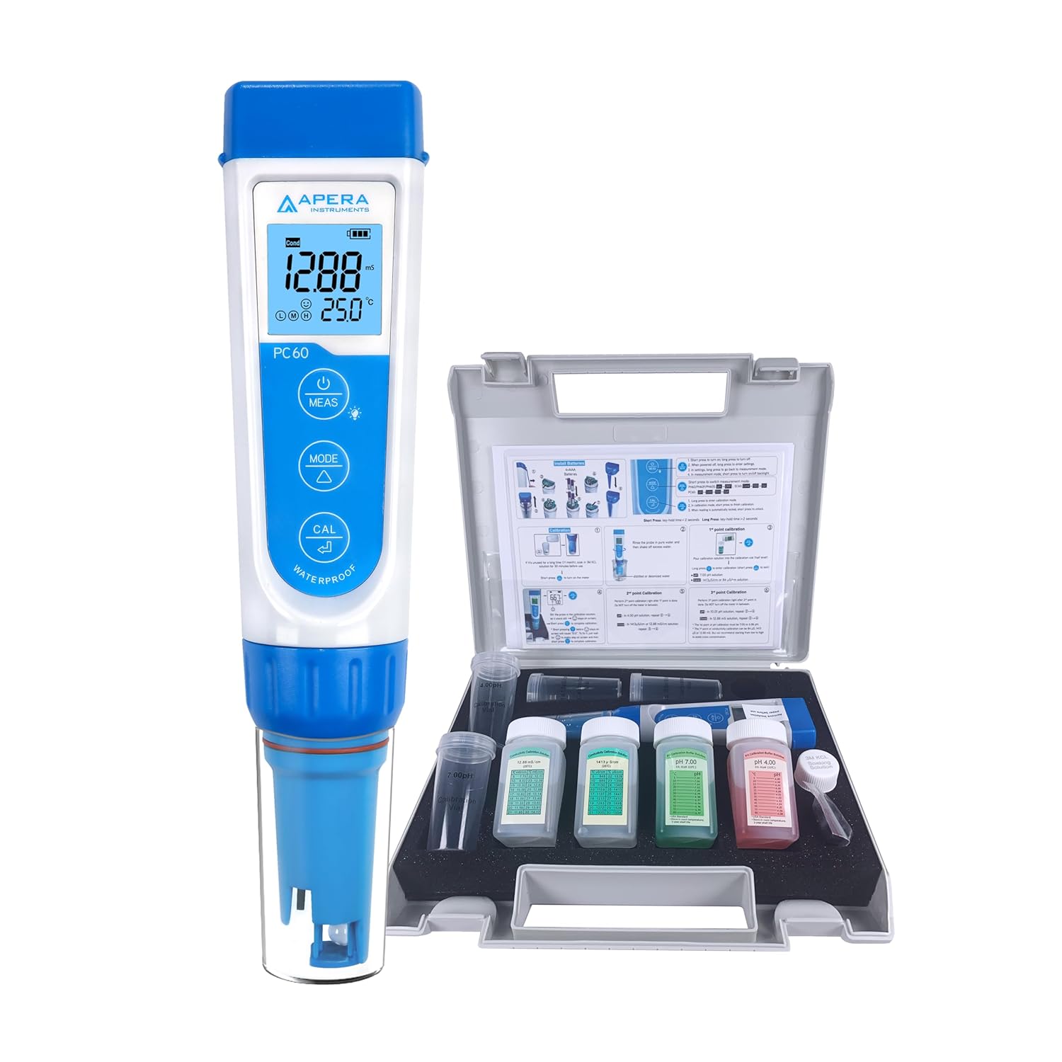APERA INSTRUMENTS AI316 Premium 5-in-1 Multi-Parameter Tester