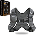 Weighted Vest 6lb-30lb for Running and Strength - Reflective Fit