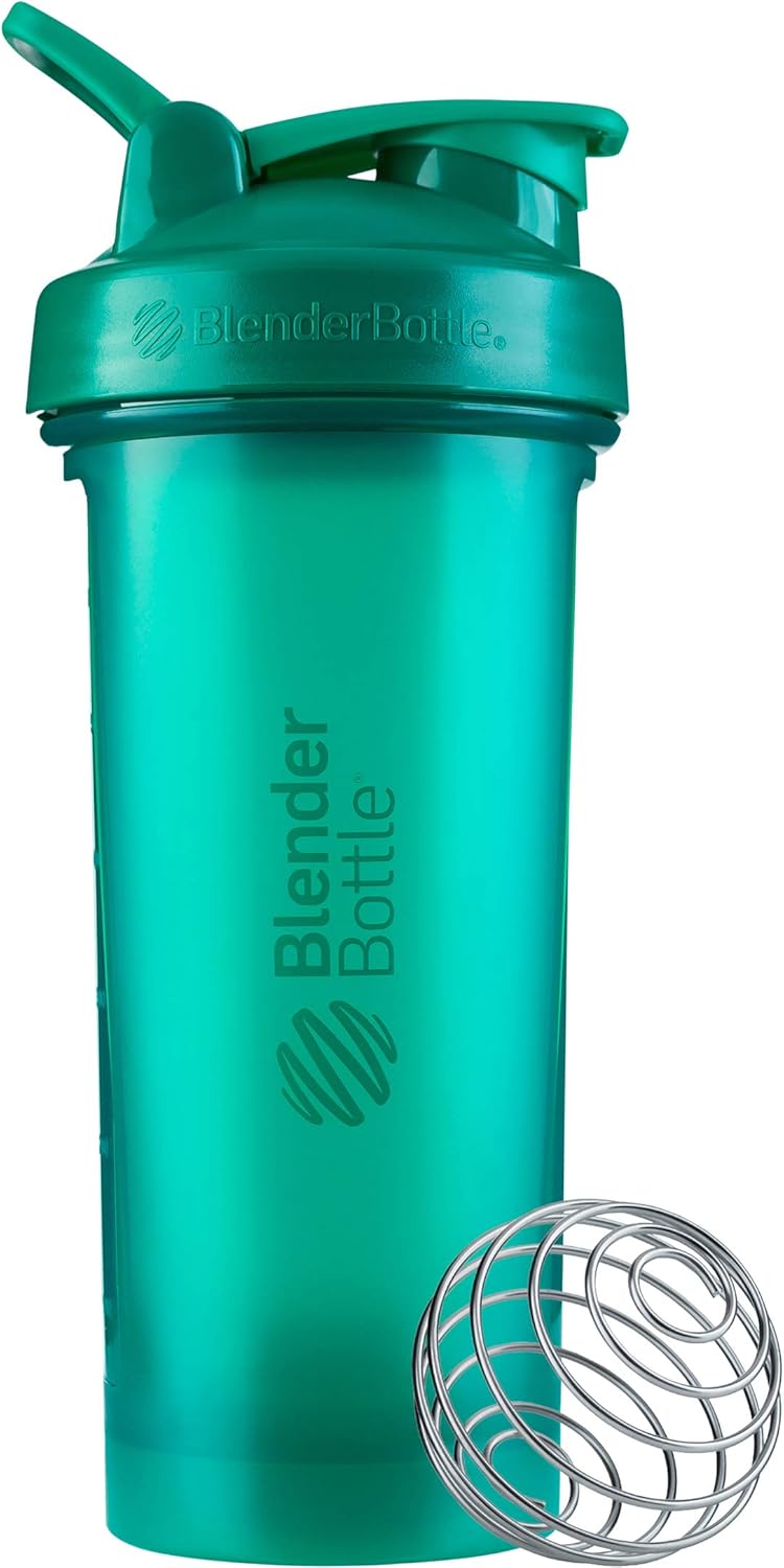 Protein Shake Perfection: BlenderBottle Classic V2 - 28oz, Emerald Green